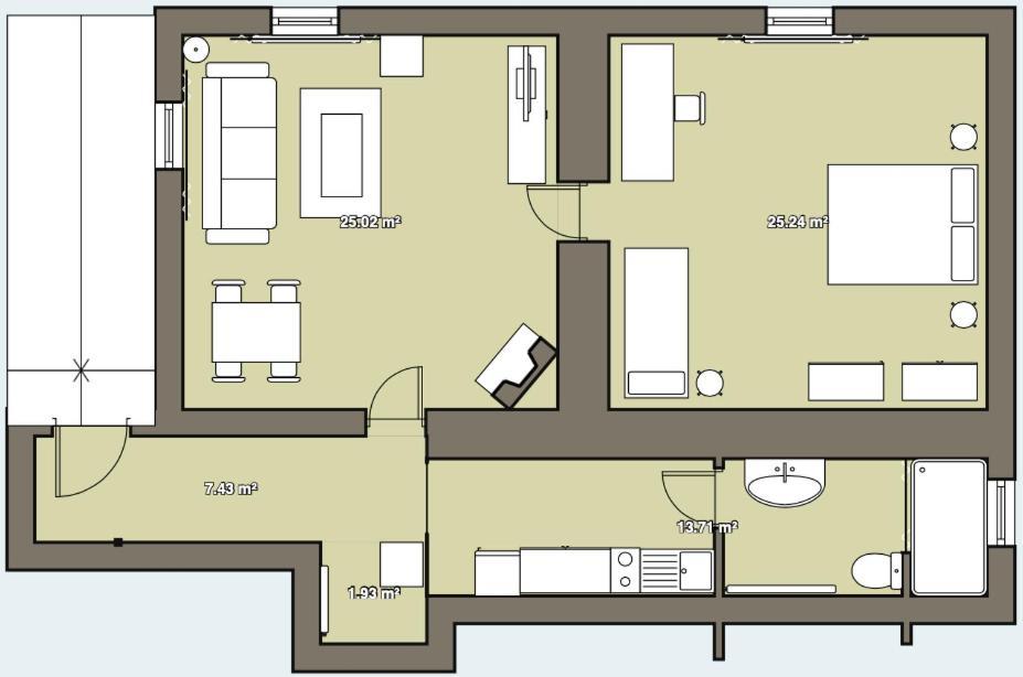 Apartman Jedlicka Телґарт Екстер'єр фото